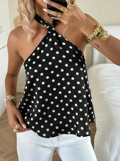 Top Estampado de puntos - Mavea