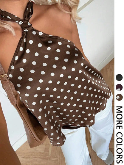 Top Estampado de puntos - Mavea
