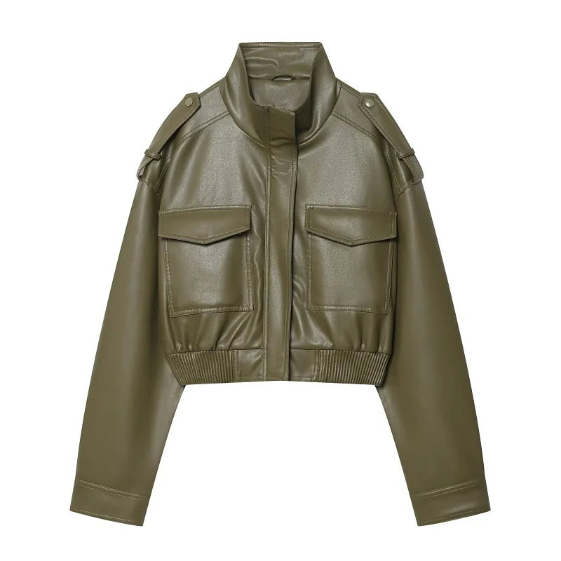Zaira Cropped Chaqueta - Mavea